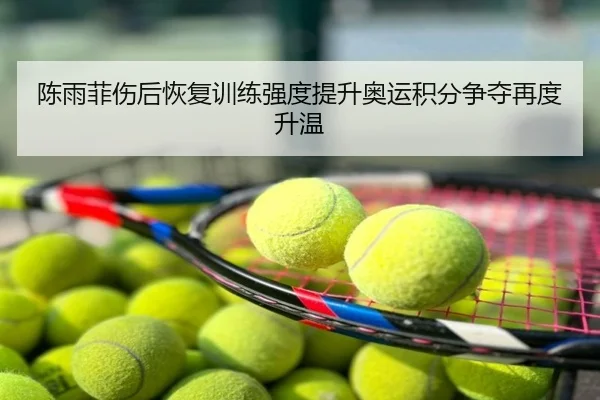 陈雨菲伤后恢复训练强度提升奥运积分争夺再度升温